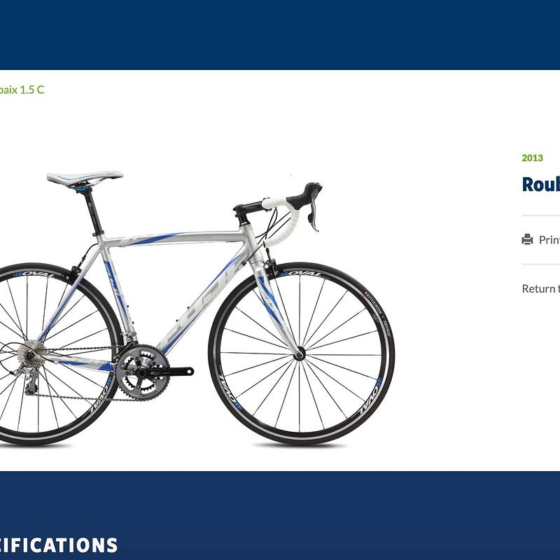 Photo of recovered bike