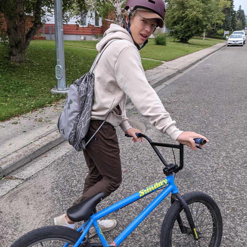 Photo of recovered bike