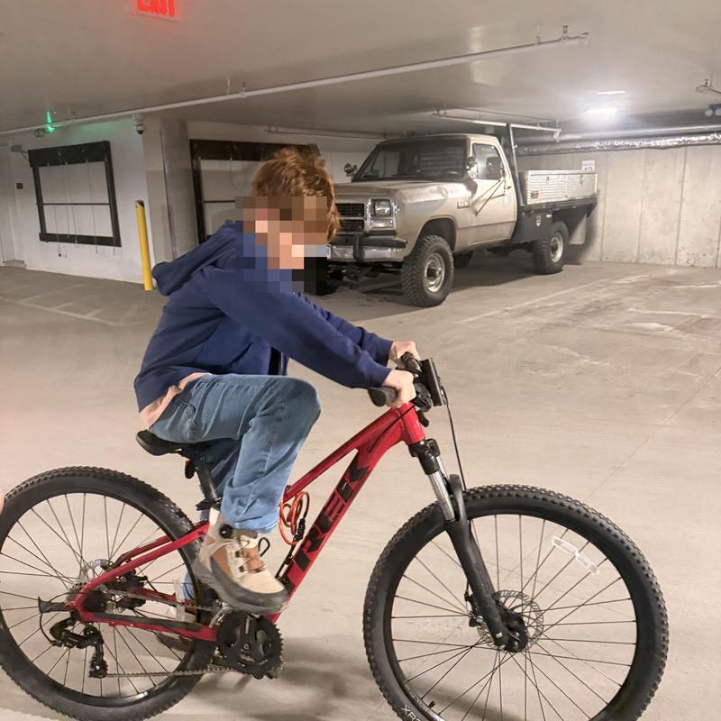Photo of recovered bike