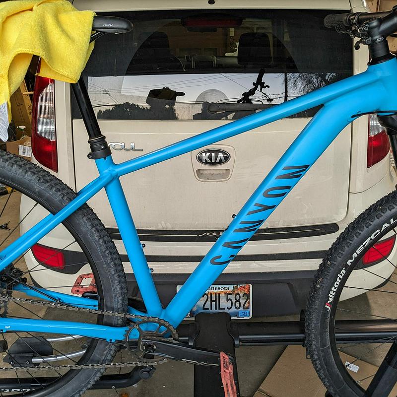 Photo of recovered bike