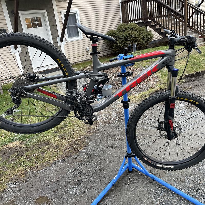 Photo of recovered bike