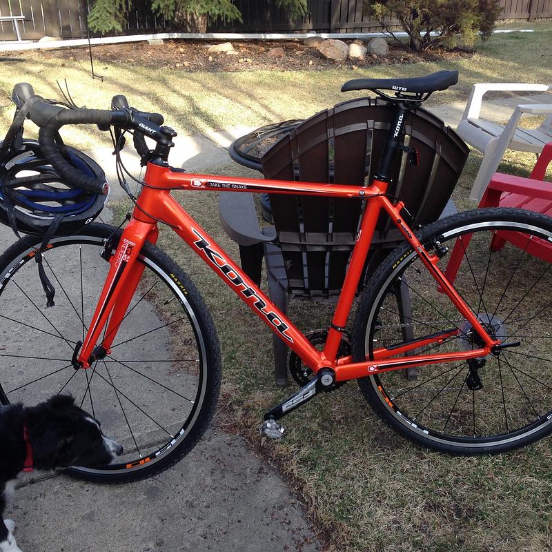 Photo of recovered bike