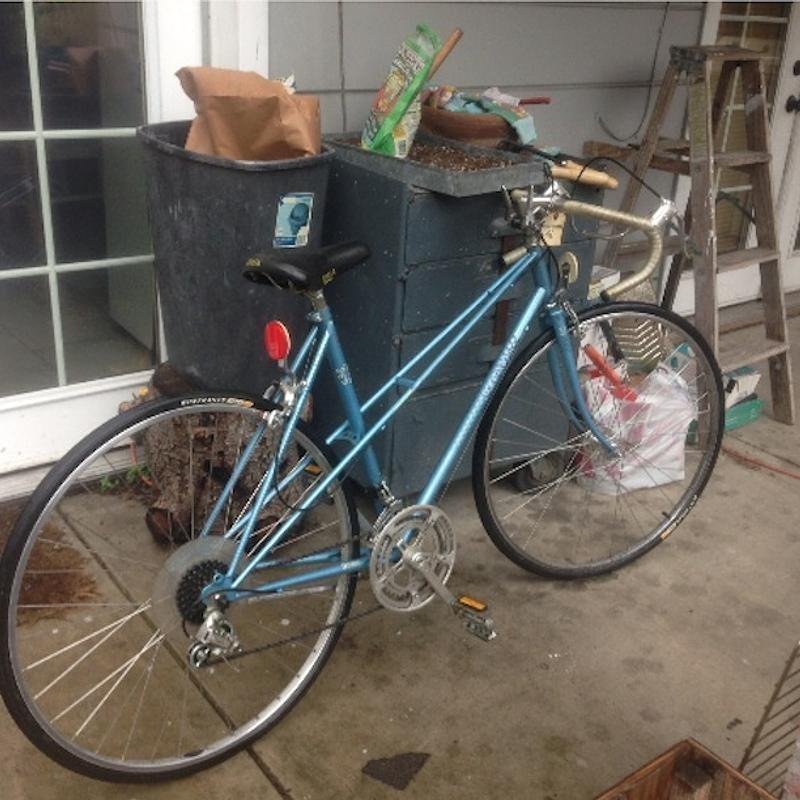Photo of recovered bike