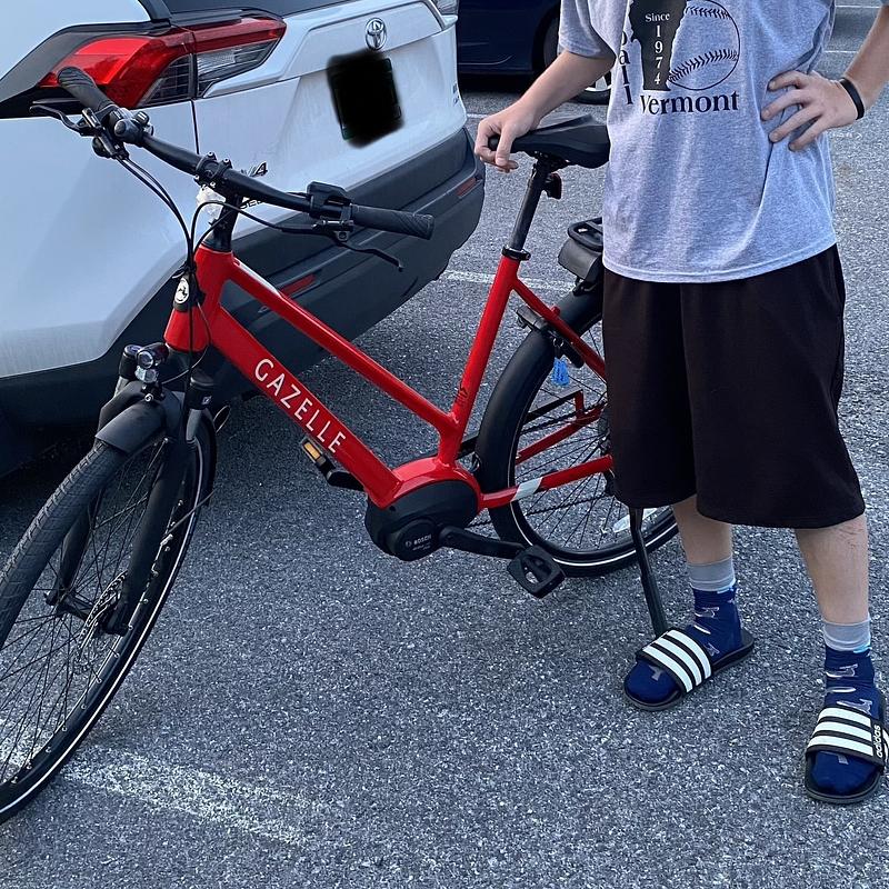 Photo of recovered bike