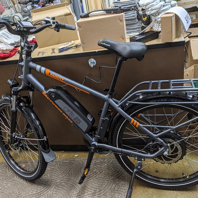 Photo of recovered bike