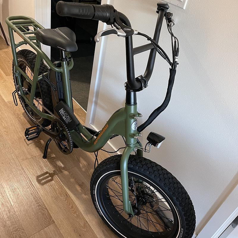 Photo of recovered bike