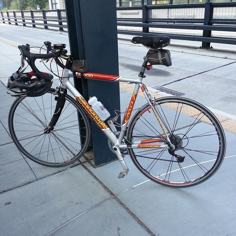 Photo of recovered bike