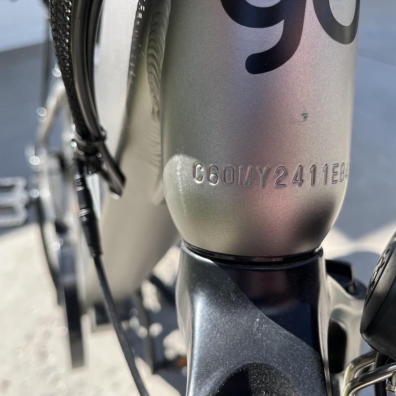 Photo of recovered bike