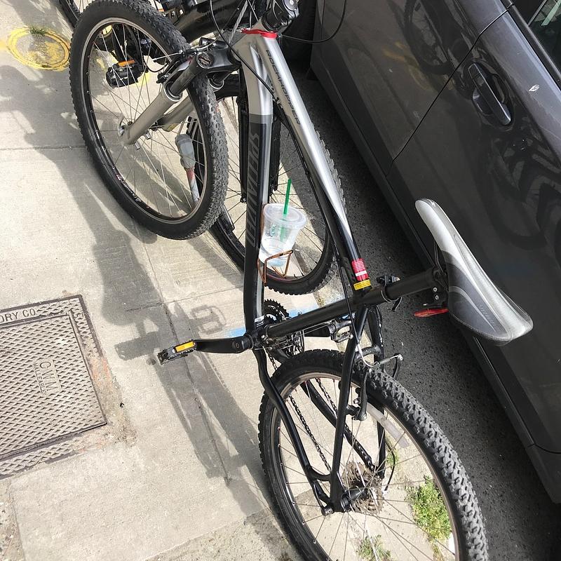 Photo of recovered bike