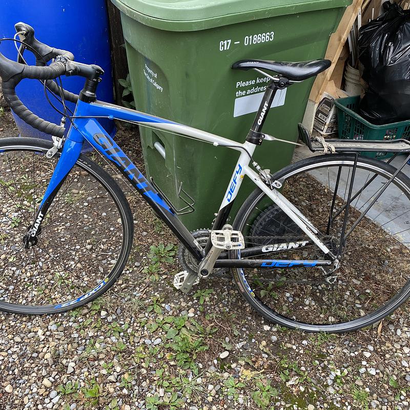 Photo of recovered bike