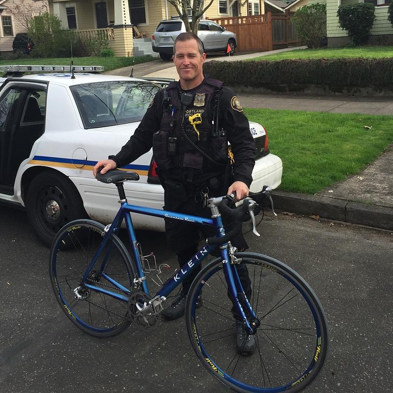 Photo of recovered bike