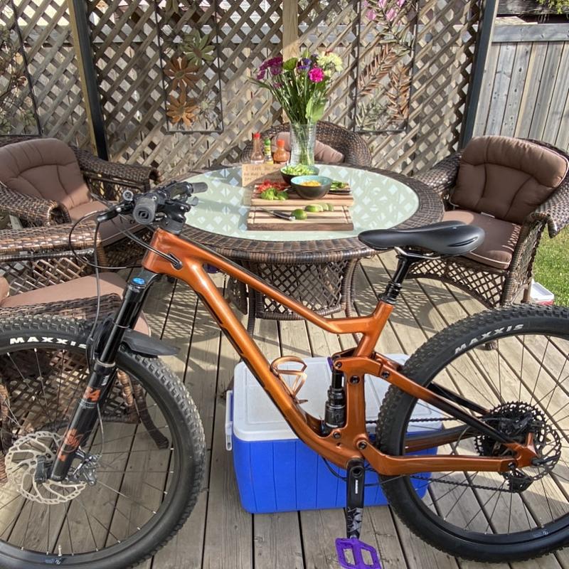 Photo of recovered bike