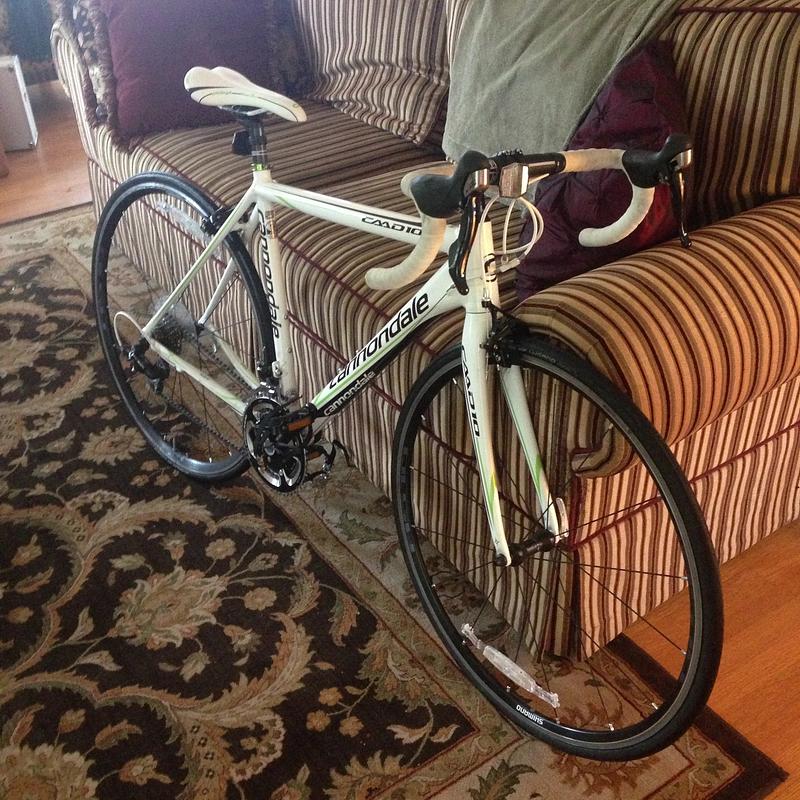 Photo of recovered bike