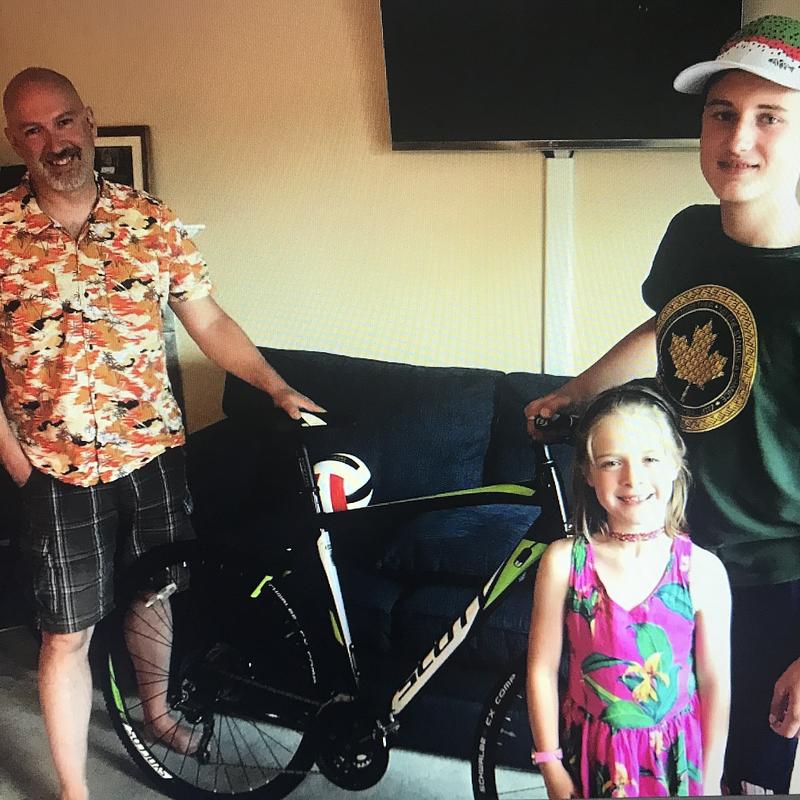 Photo of recovered bike