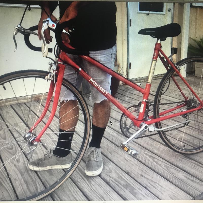 Photo of recovered bike