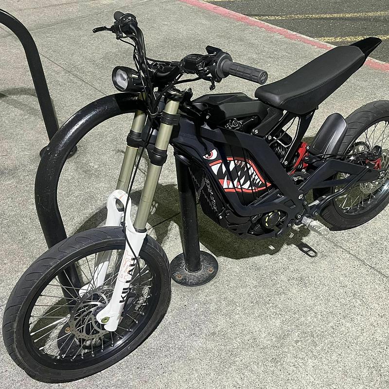 Photo of recovered bike