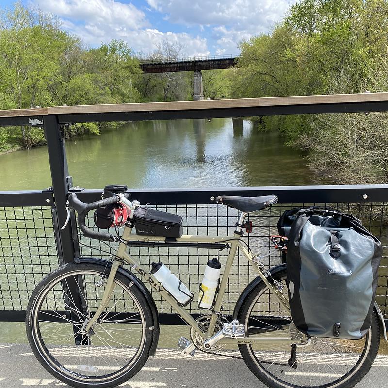 Photo of recovered bike