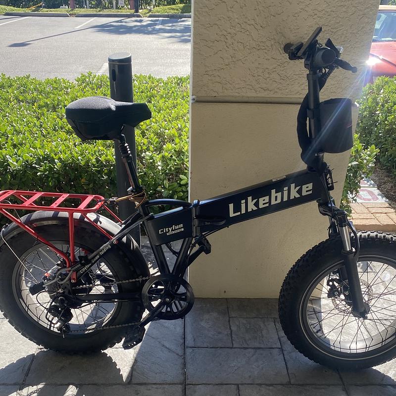 Photo of recovered bike