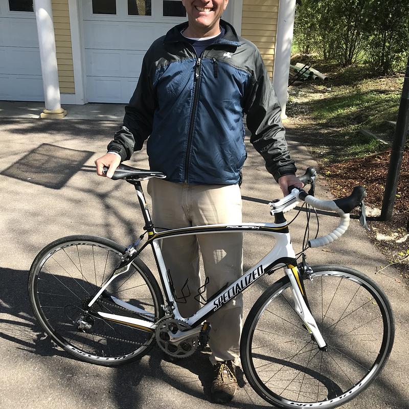 Photo of recovered bike