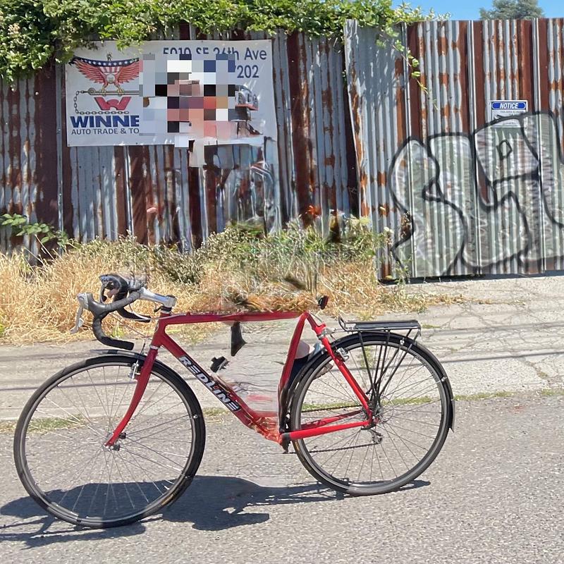 Photo of recovered bike