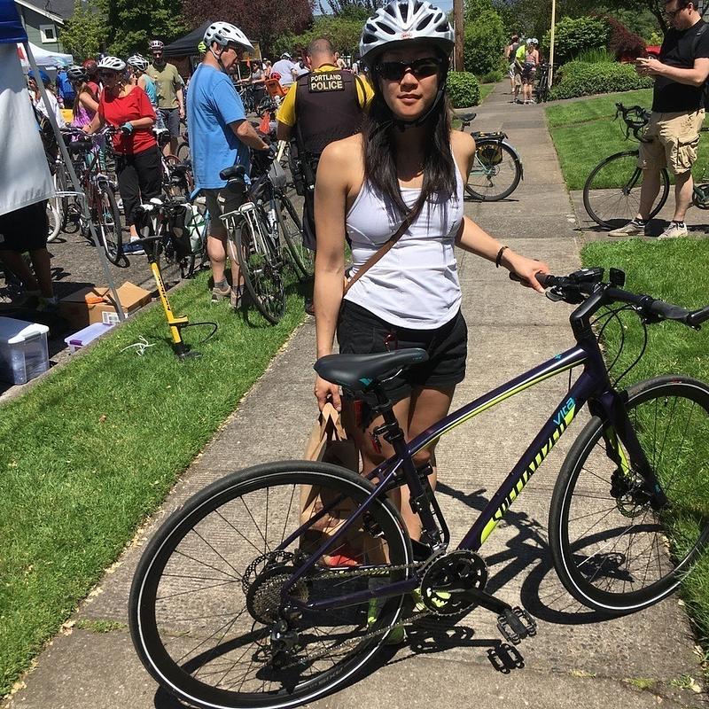 Photo of recovered bike