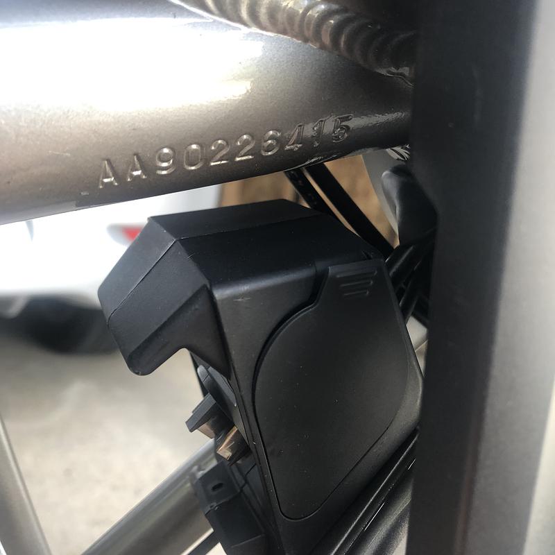 Photo of recovered bike