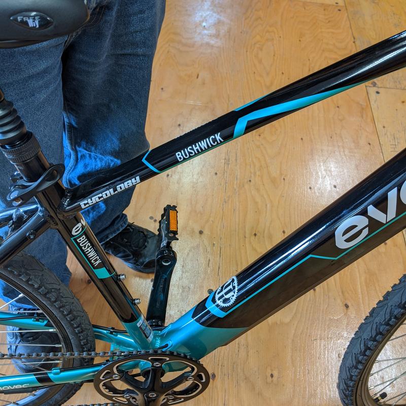 Photo of recovered bike