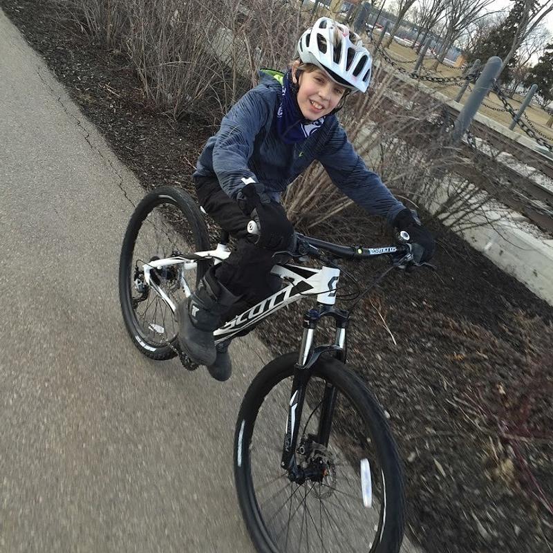 Photo of recovered bike