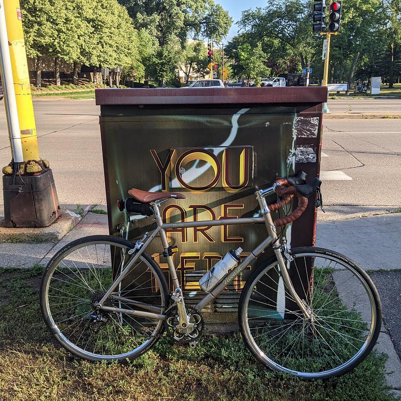 Photo of recovered bike