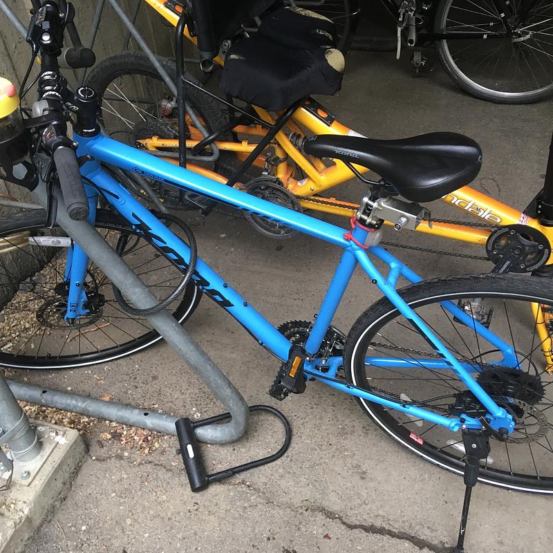 Photo of recovered bike