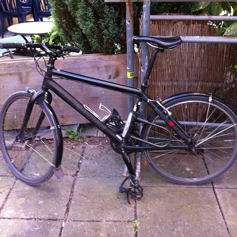 Photo of recovered bike