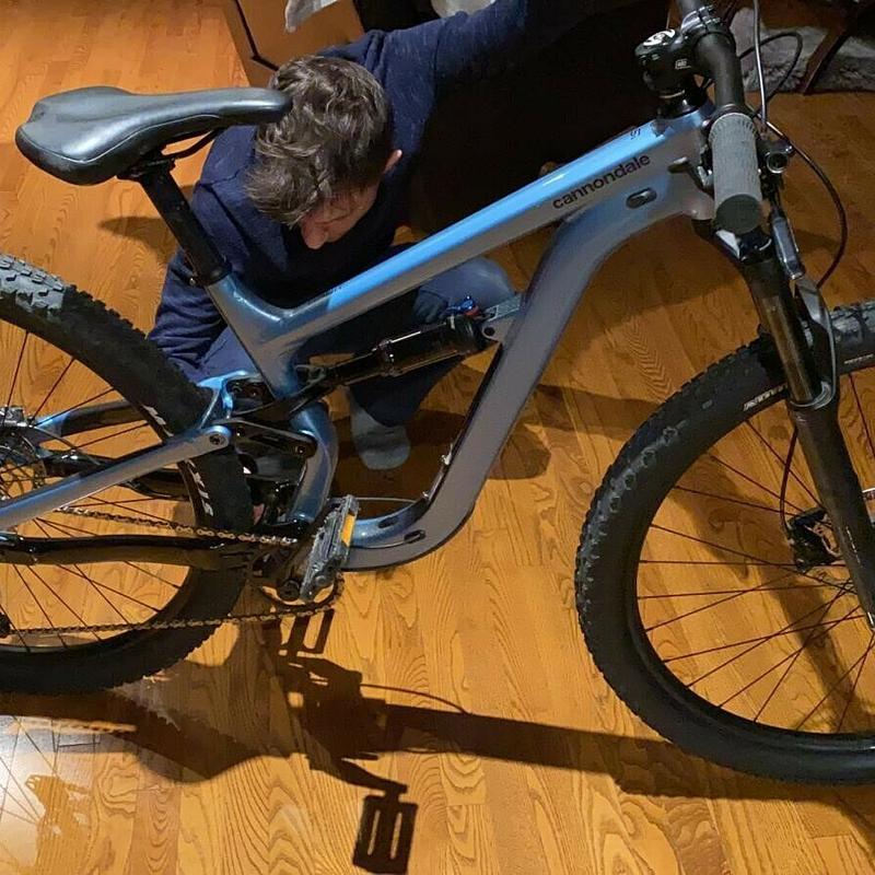 Photo of recovered bike