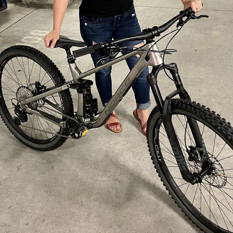 Photo of recovered bike