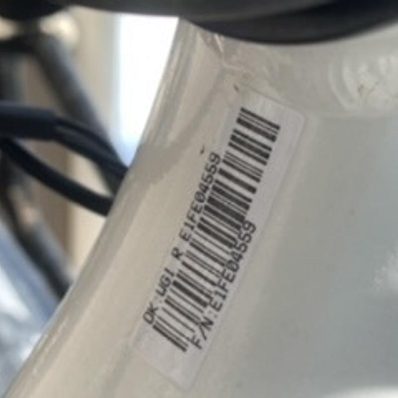 Photo of recovered bike