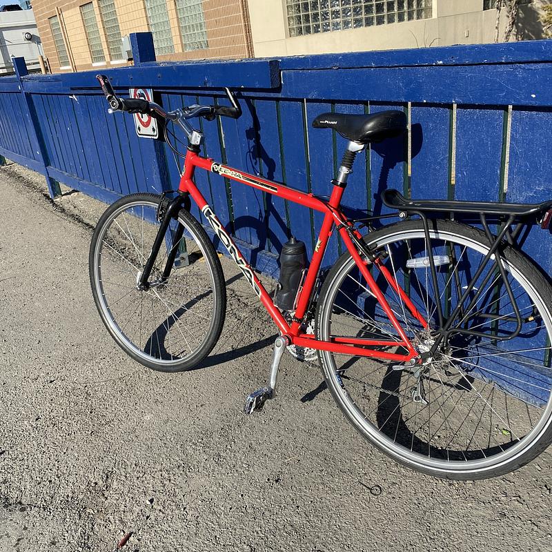 Photo of recovered bike