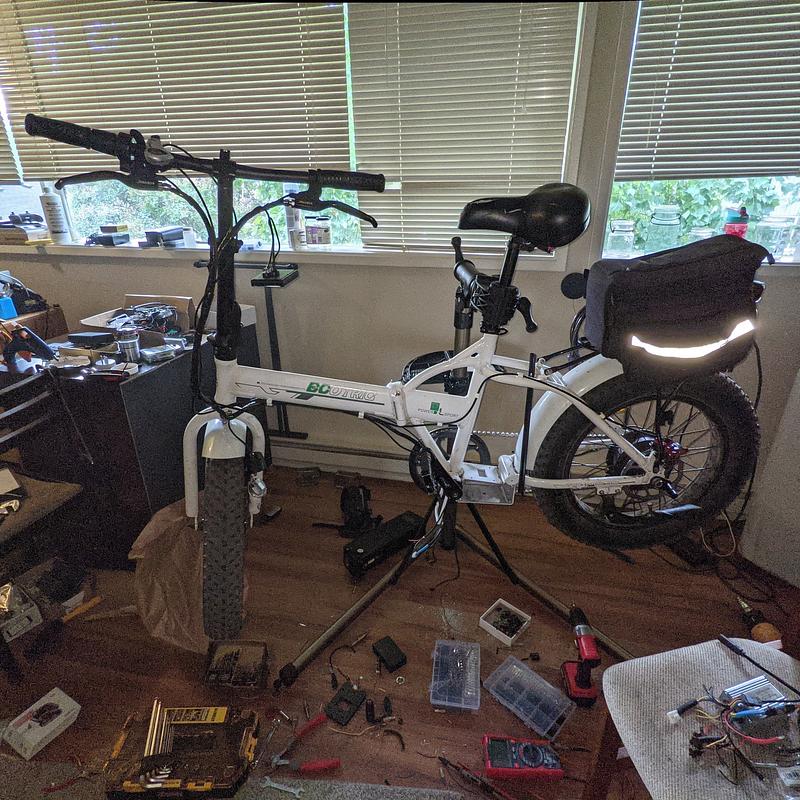 Photo of recovered bike