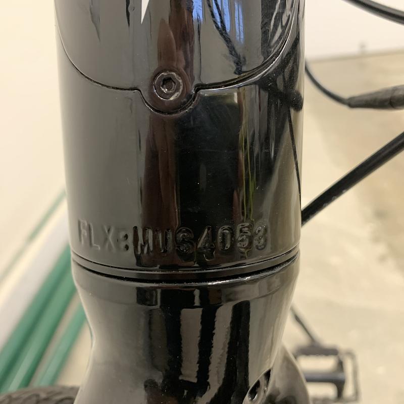 Photo of recovered bike