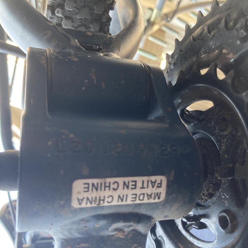 Photo of recovered bike