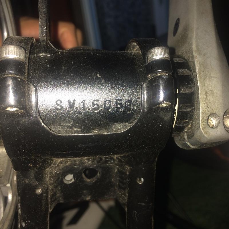 Photo of recovered bike