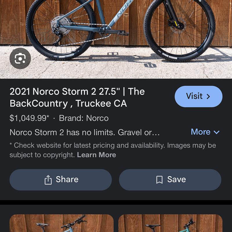 Photo of recovered bike