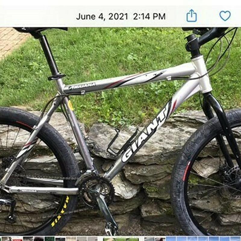Photo of recovered bike