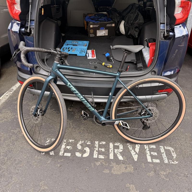 Photo of recovered bike