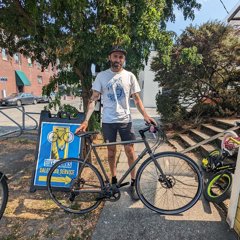 Photo of recovered bike