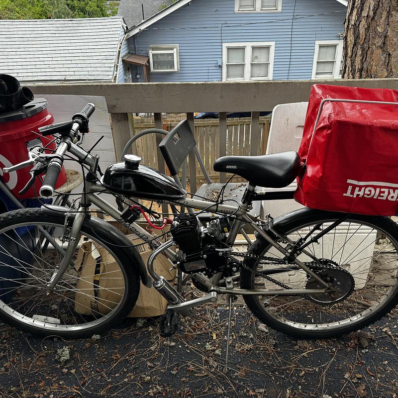 Photo of recovered bike