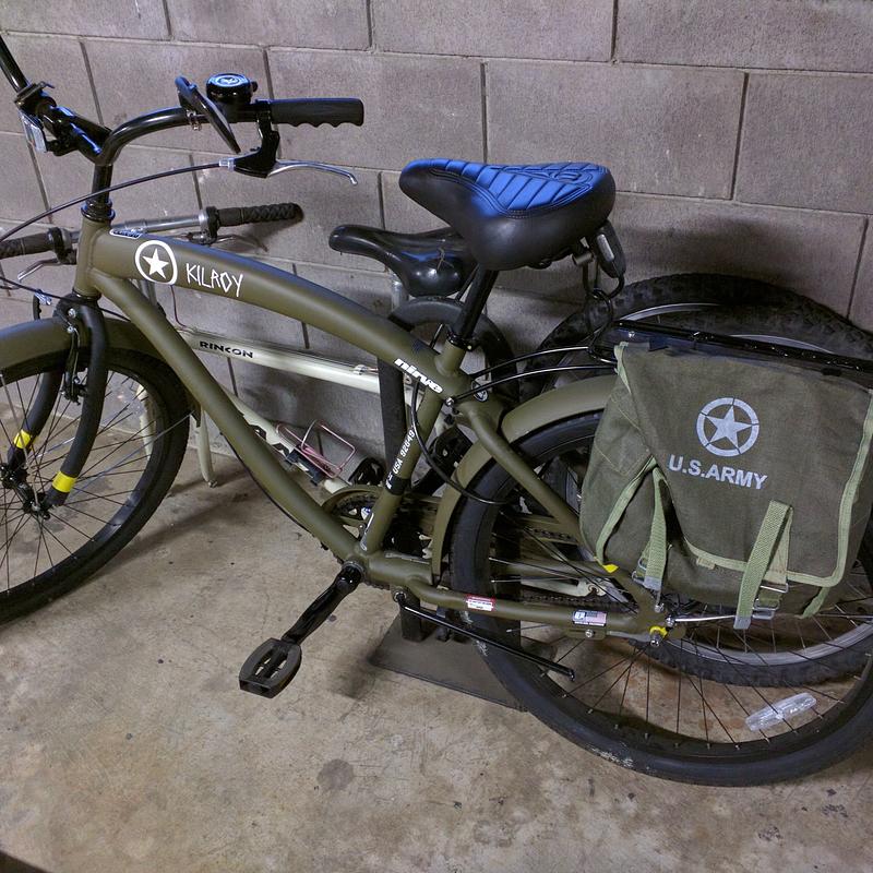 Photo of recovered bike