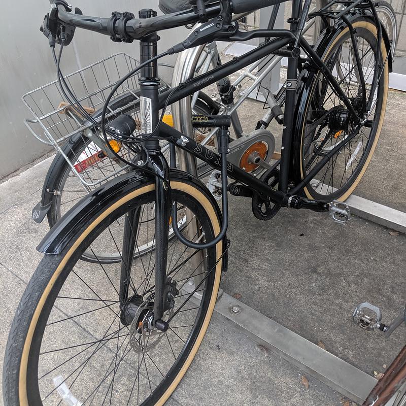 Photo of recovered bike