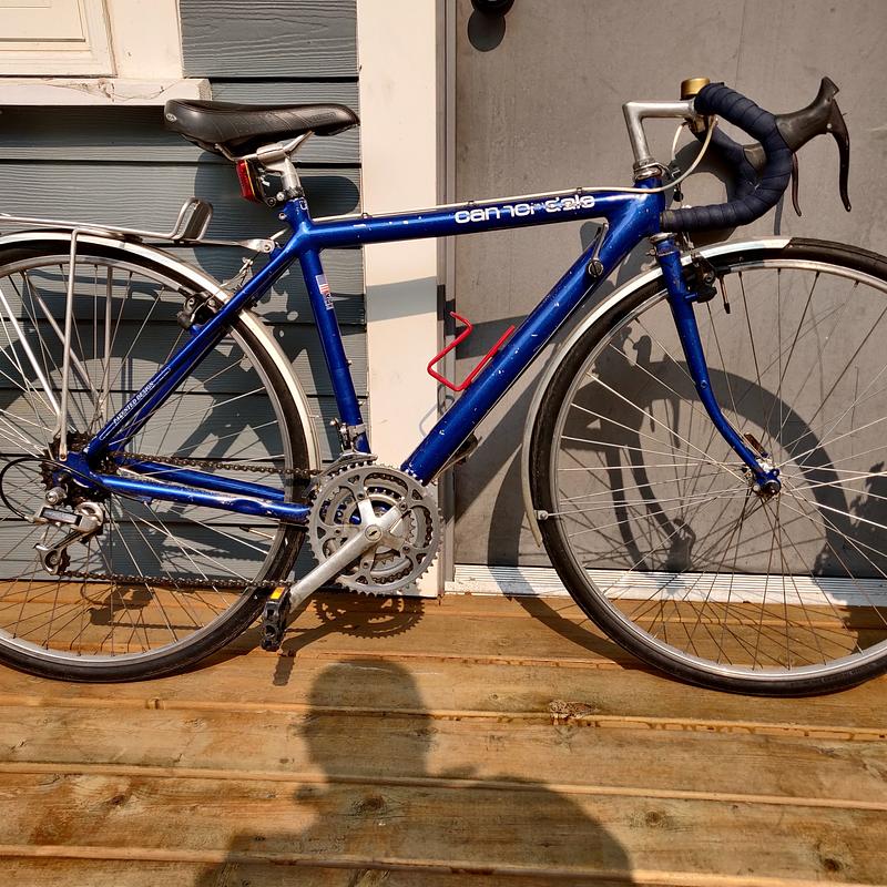 Photo of recovered bike