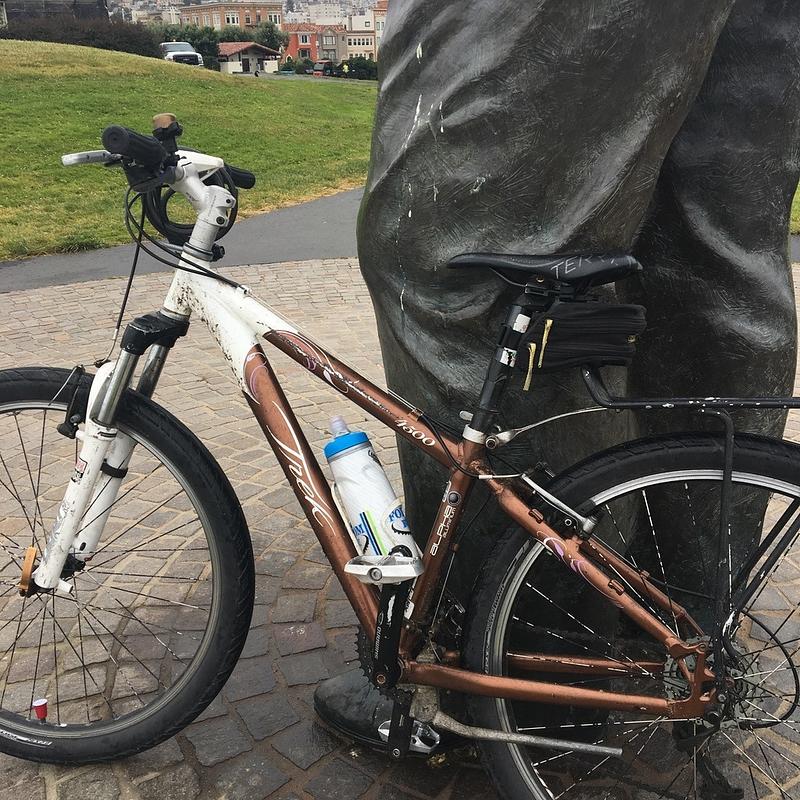 Photo of recovered bike