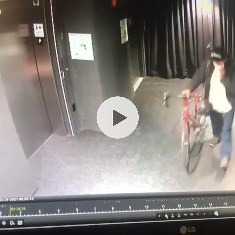 Photo of recovered bike