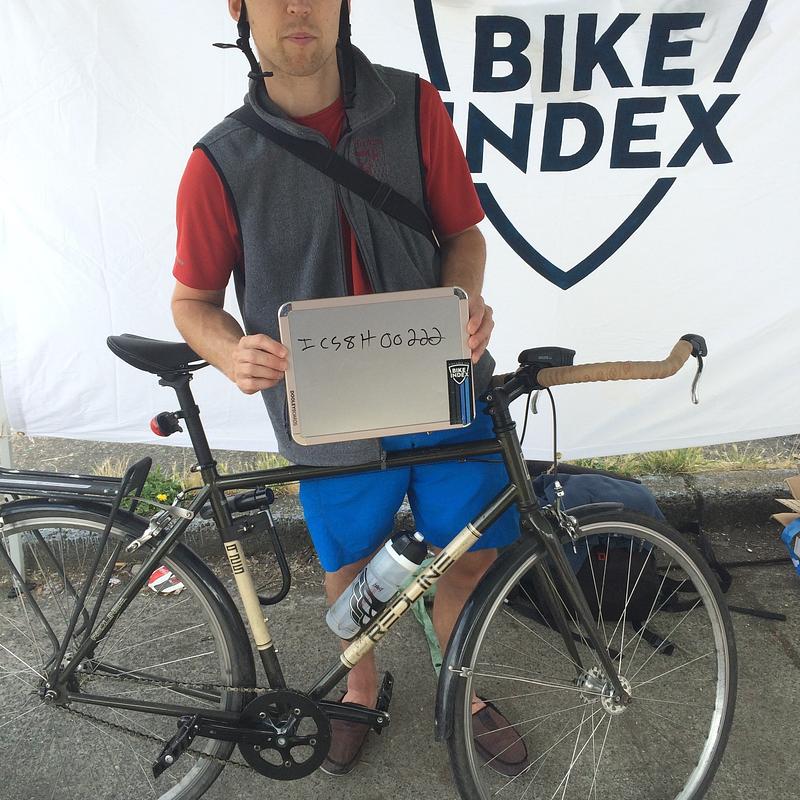 Photo of recovered bike